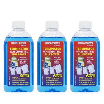 W&G 3x500ml Waschmittel Blue Power