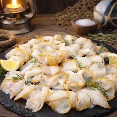 Heilbutt schwarz ohne Haut