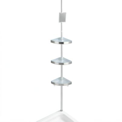 Teleskop Eck- Duschregal Premium Matt
