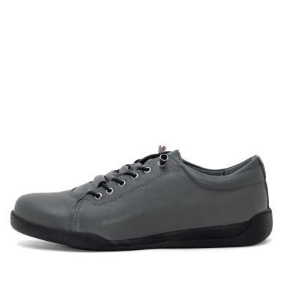 Andrea Conti Damen Lederslipper schiefer
