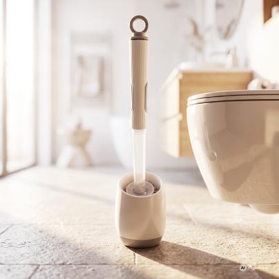 W&G Silikon WC-Bürste befüllbar