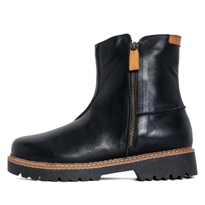 Andrea Conti Damen Lederboots schwarz