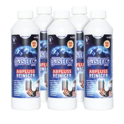 gastro Abflussreiniger 5 x 500ml XXL Set