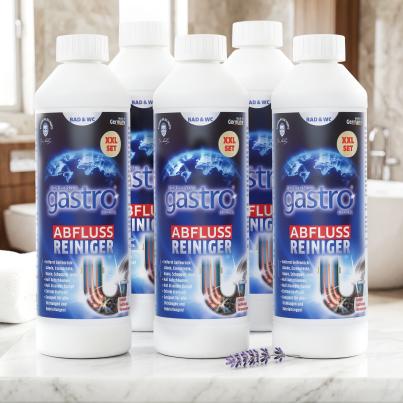 gastro Abflussreiniger 5 x 500ml XXL Set