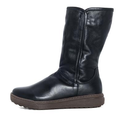 Andrea Conti Damen Lederstiefel schwarz