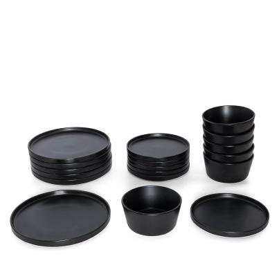 Steingut Geschirrset - 18 tlg.