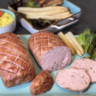 Spargelfleischkäse 2tlg