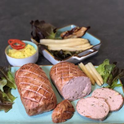 Spargelfleischkäse 2tlg