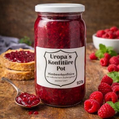 Uropas Konfitürepot "Himbeere"