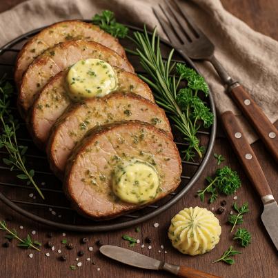 Gassers Nackensteak Kräuter