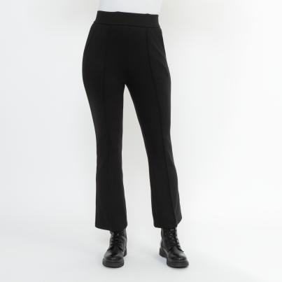 MILANO Design Damen-Hose Bootcut schwarz
