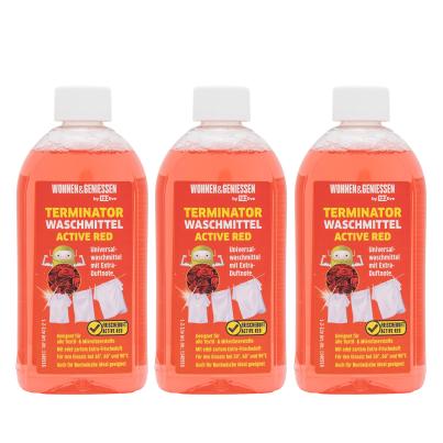 W&G 3x500ml Waschmittel Active Red
