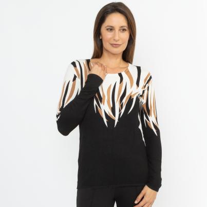 MILANO Design Damen-Pullover multicolor