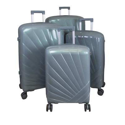 4-teiliges Hartschalenkofferset 'Florenz' grün