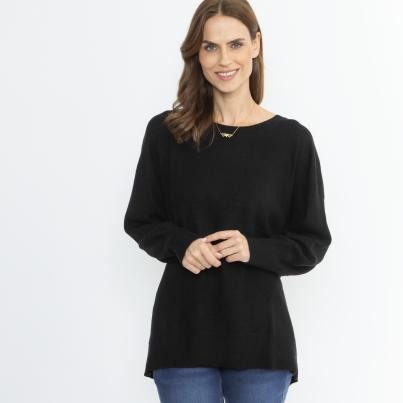 100% KASCHMIR Pullover schwarz