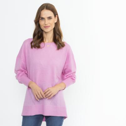 100% KASCHMIR Pullover rosa