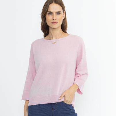 100% KASCHMIR Pullover hellrosa