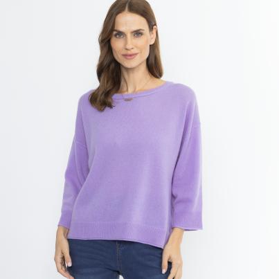 100% KASCHMIR Pullover flieder