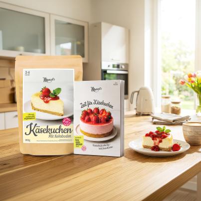Marcel´s Better Food - 4 Käsekuchen + Rezeptbuch
