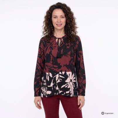 mocca by J. Leibfried Blusenshirt multicolor