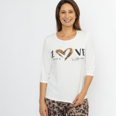 mocca by J. Leibfried Shirt offwhite
