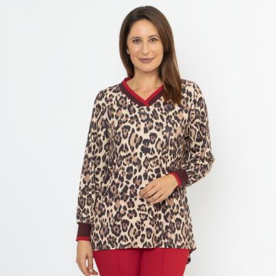 mocca by J. Leibfried Shirt Leo multicolor