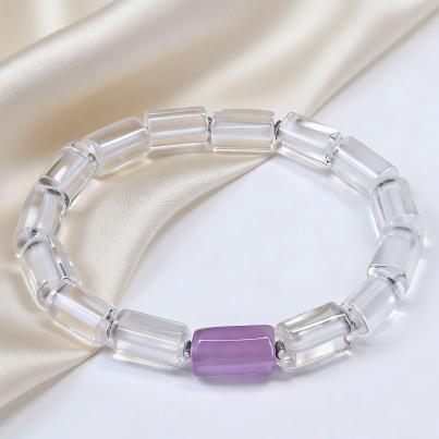 Armband Amethyst, Bergkristall