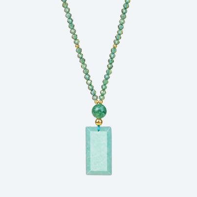 Collier Amazonit, Apatit