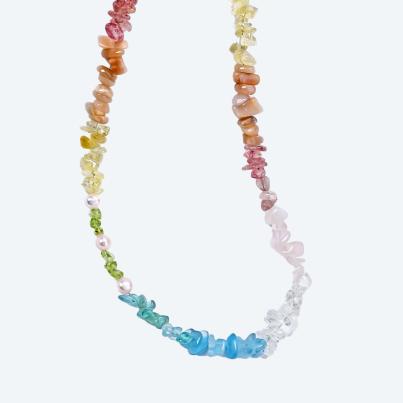Collier multi Edelsteine