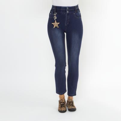 Zauberhose 'Miracle Shape' Slim Fit dunkelblau