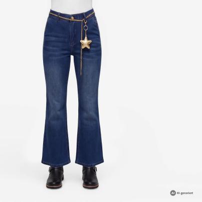 Zauberhose 'Miracle Shape' Culotte mittelblau