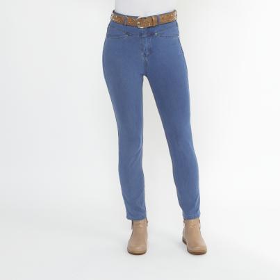 Zauberhose 'Miracle Shape' Slim Fit hellblau