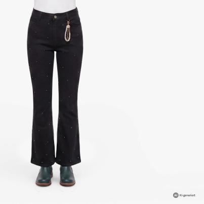 Zauberhose 'Miracle Shape' Slim Fit schwarz