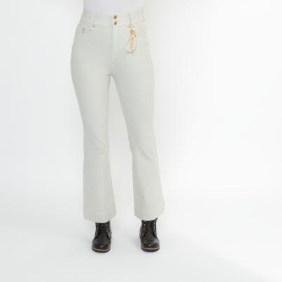Zauberhose 'Miracle Shape' Slim Fit ivory