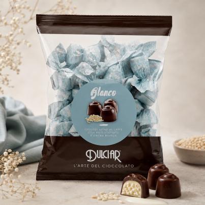 Milchschokolade mit Puffreis 1kg