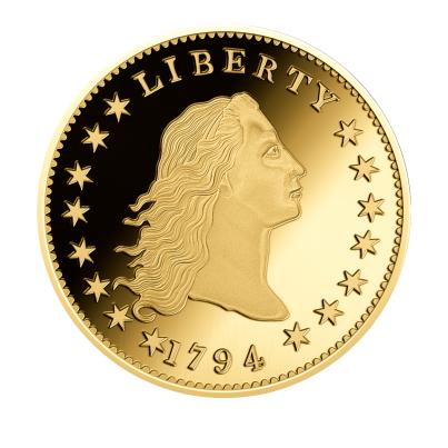 Goldmünze "Flowing Hair 1794" 1/200 oz.