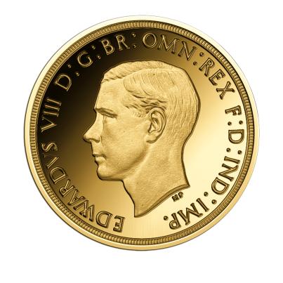 Goldmünze "King Edward VIII 1937" 1/200 oz.