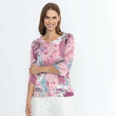 CHRISTIAN MATERNE Damen-Shirt multicolor