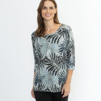 CHRISTIAN MATERNE Damen-Shirt multicolor
