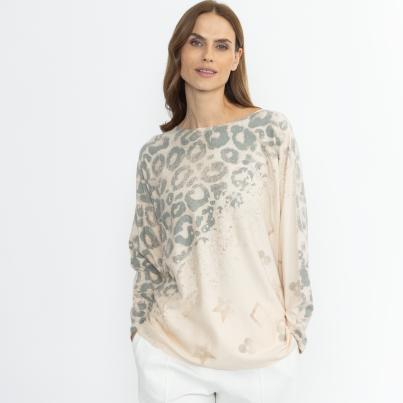 CHRISTIAN MATERNE Damen-Pullover multicolor