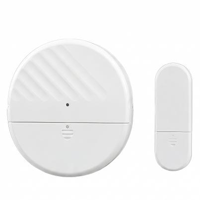 Vibrationsalarm Tür & Fenstersensor 125 dB weiß