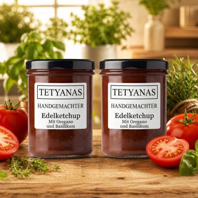 Edelketchup Oregano&Basilikum