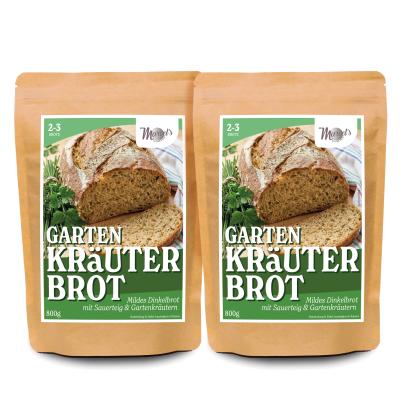 Marcel´s Better Food - 4-6 Gartenkräuter-Brote