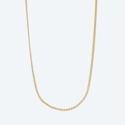 Zopfkette 585 Gelbgold