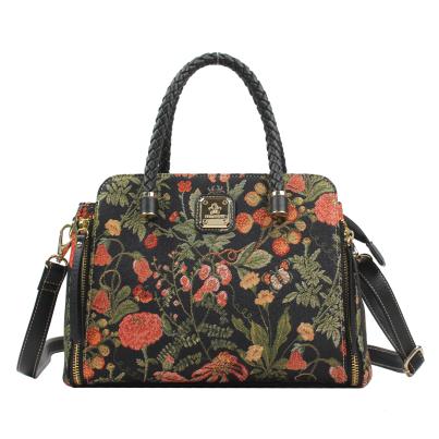Henney Bear Henkeltasche schwarz/multicolor