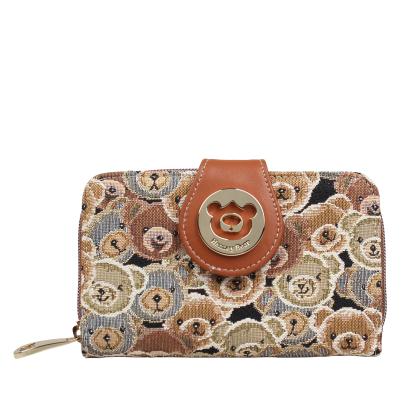 Henney Bear Börse cognac/multicolor