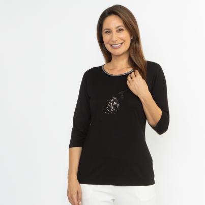 RÖSSLER SELECTION Damen-Shirt schwarz