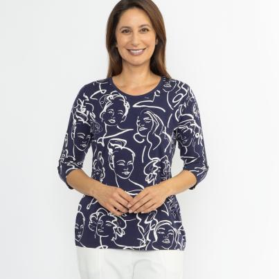 RÖSSLER SELECTION Damen-Shirt multicolor
