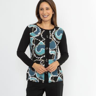 RÖSSLER SELECTION Damen-Shirt multicolor