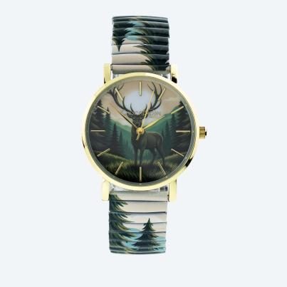 ChocoMoon Damenuhr "Forest Stag" Quarz